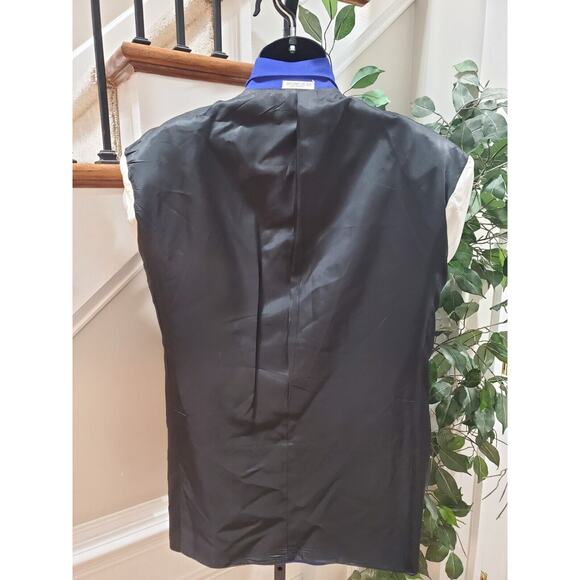 Jack Green Linea Classica Men's Blue Polyester Double Breasted Blazer Size 42R - Picture 8 of 14